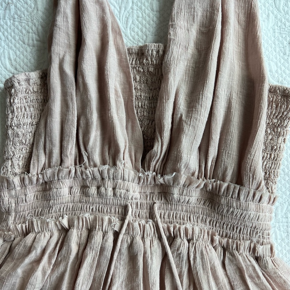 Powder pink dress